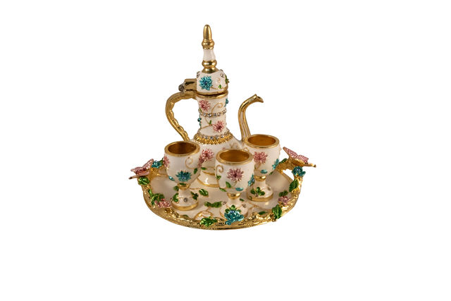 Grand ensemble set théière + verres