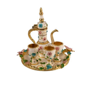 Grand ensemble set théière + verres